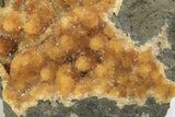 Intense Orange Calcite Crystal Cluster - Poland #208107-3